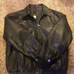 Sean John Leather Coat